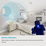 Hidden 1080P HD Spy Mini Camera Motion Activated Video Recording With Remote Control