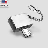 Mini Metal Micro USB To USB 2.0 OTG Adapter Converter For OTG Smart Phone