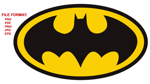 Batman Logo Digital Artwork