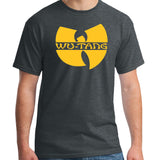 Custom-Made Heat Press Wu-Tang Logo Graphic T-shirt