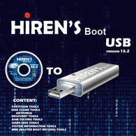 Hiren's Boot USB V15.2 Bootable USB Utility Toolkit
