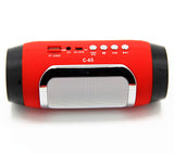 C-65 Bluetooth Wireless Speaker with Stereo Radio Audio MP3 Player