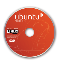 Ubuntu Desktop Linux 18.04 Full Install DVD 64 bit