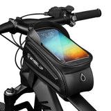 Rainproof Bicycle Bag Frame Front Top Tube Cycling Bag Reflective 6.5in Phone Case