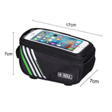 Rainproof Bicycle Bag Frame Front Top Tube Cycling Bag Reflective 6.5in Phone Case