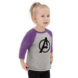 Avengers Logo Toddler baseball shirt